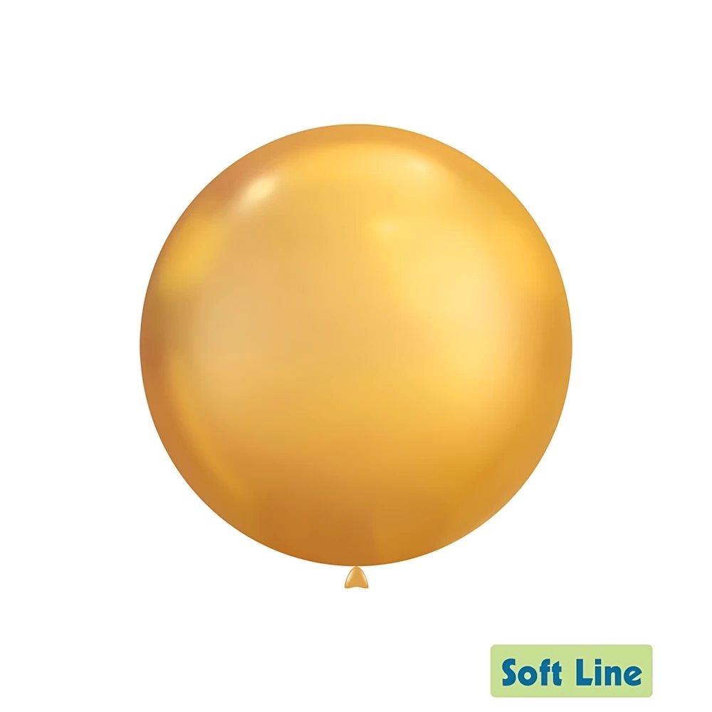 Palloncini Soft Line Cromati 18 pollici (46cm) Oro 116, 20pz.