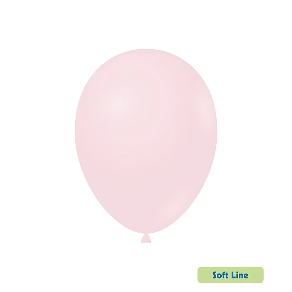 Palloncini Soft Line Pastello 12 pollici (30cm) Rosa Baby 126, 50pz.