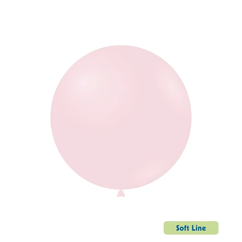 Palloncini Soft Line Pastello 18 pollici (46cm) Rosa Baby 126, 20pz.