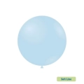 Palloncini Soft Line Pastello 18 pollici (46cm) Celeste Baby 127, 20pz.