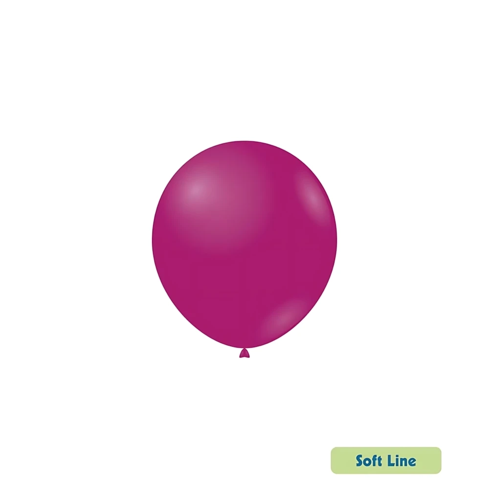 Palloncini Soft Line Pastello 5 pollici (13cm) Magenta 135, 100pz.