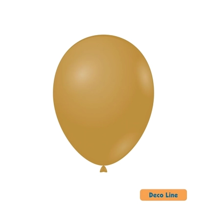 Palloncini Deco Line pastello 12" (30cm) Marrone Moka 209, 50pz.