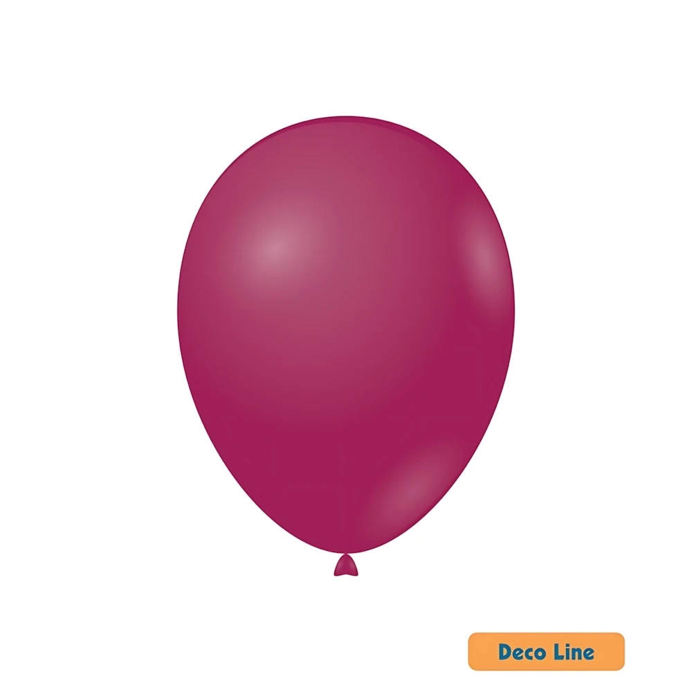 Palloncini Deco Line pastello 12" (30cm) Deep Magenta 218, 50pz.