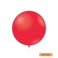 Palloncini Deco Line pastello 18" (46cm) Rosso Scarlatto 201, 20pz.
