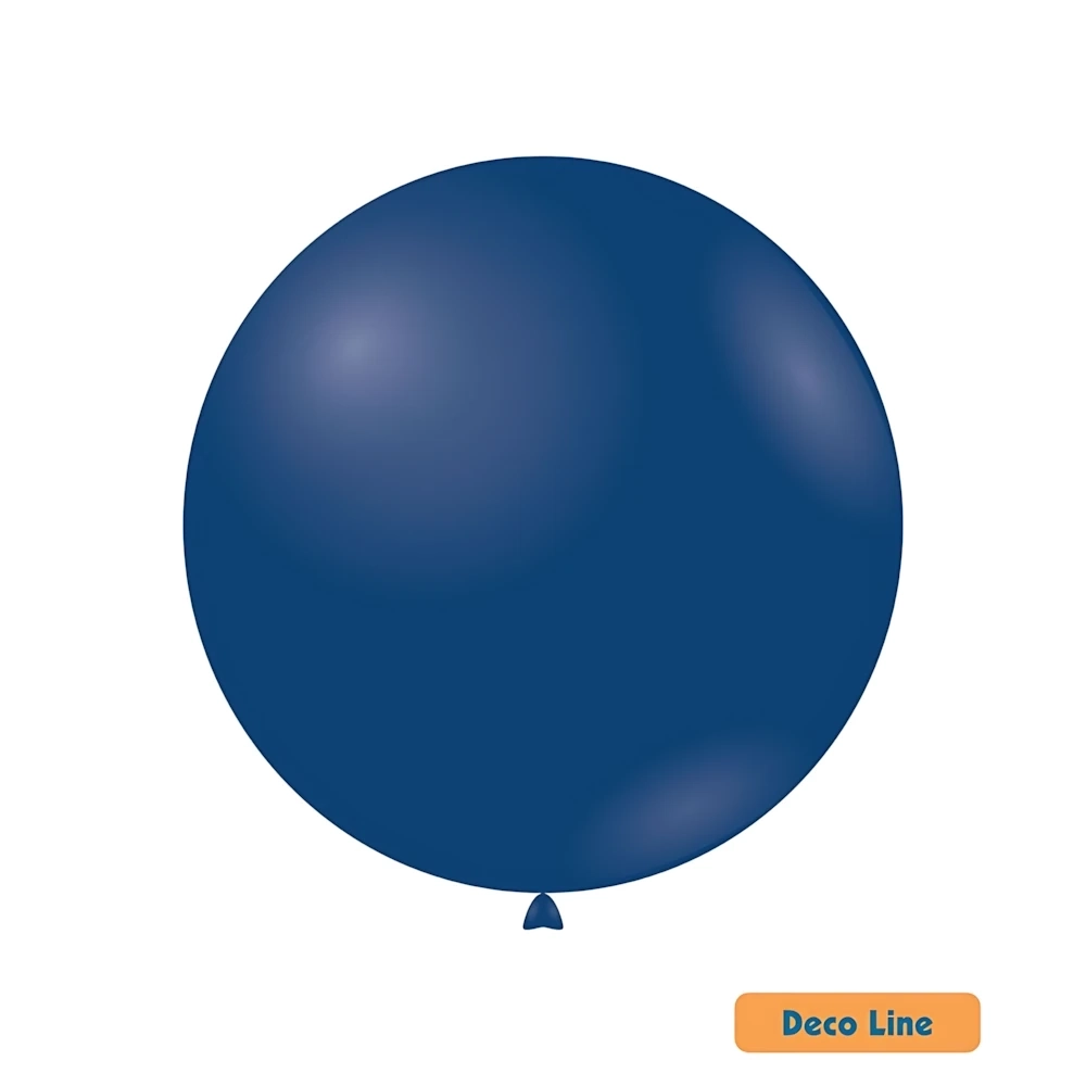 Palloncini Deco Line pastello 26" (66cm) Blu Prussiano 221, 10pz.
