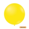 Palloncini Deco Line pastello 36" (91cm) Giallo Limone 203, 2pz.