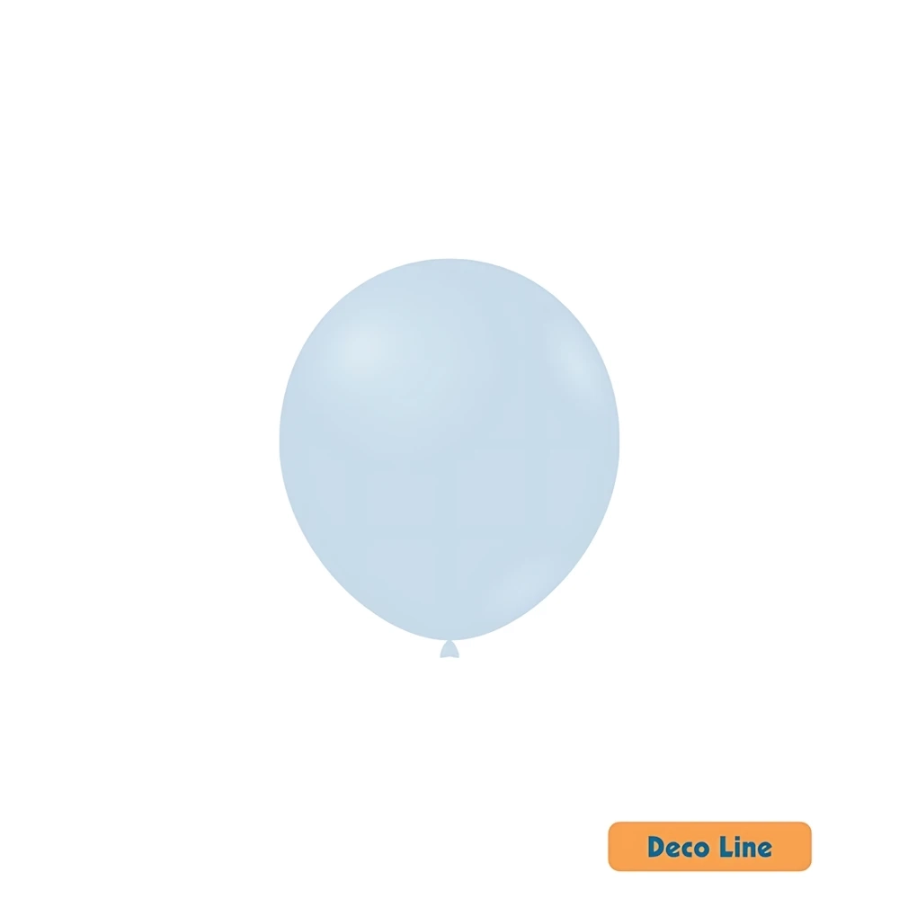 Palloncini Deco Line pastello 5" (13cm) Azzurro Polvere 223, 100pz.