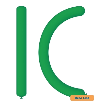 Palloncini modellabili 360 Deco Line pastello Verde Prato 204, 100pz.