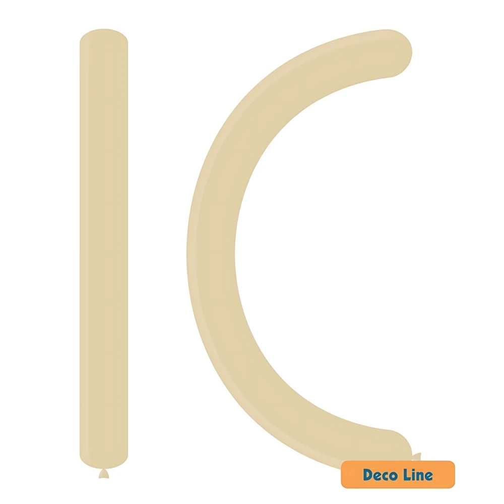 Palloncini modellabili 360 Deco Line pastello Blush 208, 100pz.