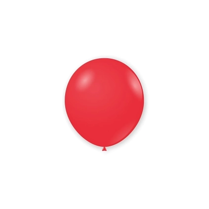 Palloncini classic line pastello 5" (13cm) rosso 19, 100pz.