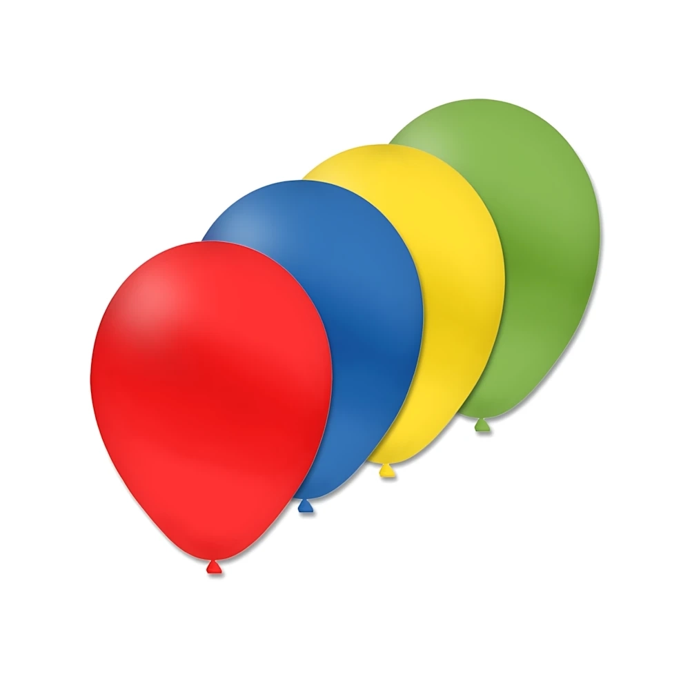 Palloncini classic line pastello 6" (15cm) assortiti, 100pz.