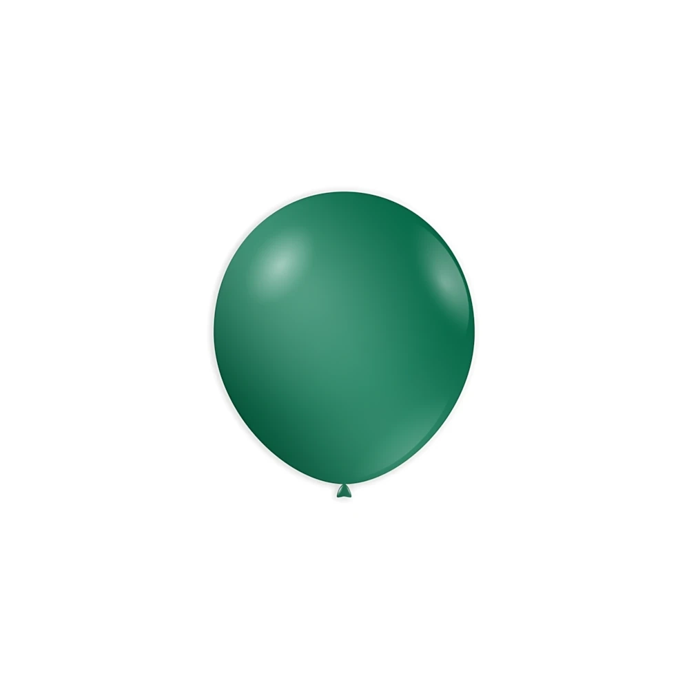 Palloncini classic line metallizzati 5" (13cm) verde 55, 100pz.