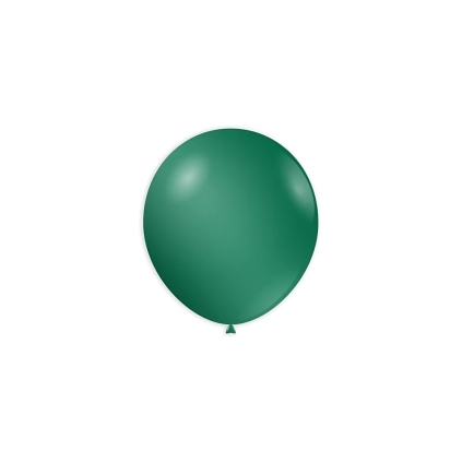 Palloncini classic line metallizzati 5" (13cm) verde 55, 100pz.