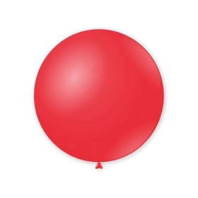 Palloncini classic line pastello 33" (86cm) rosso 19, 1pz.