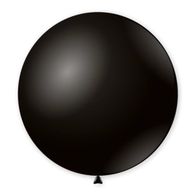Palloncini classic line pastello 60" (159cm) nero 15, 1pz.