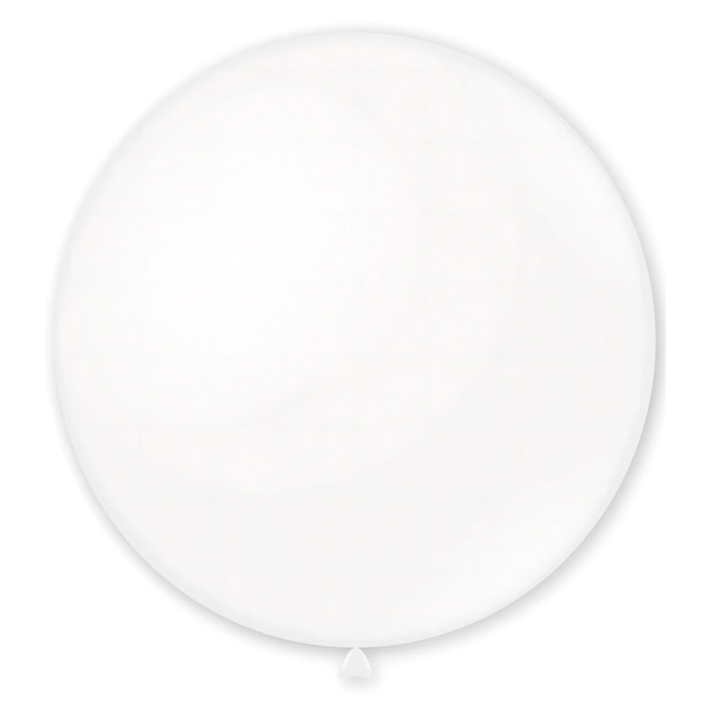 Palloncini classic line pastello 72" (180cm) bianco 10, 1pz.