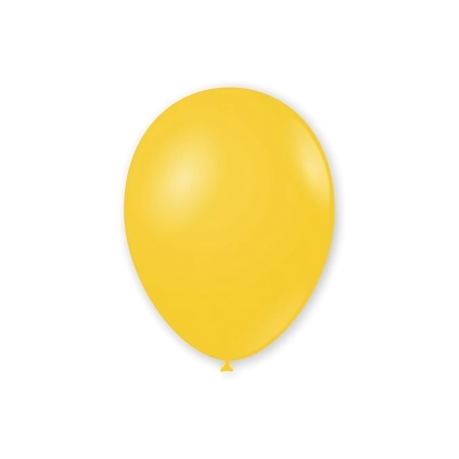 Palloncini classic line pastello 10" (26cm) giallo 11, 100pz.