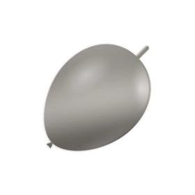 Palloncini link classic line metallizzati 13" (33cm) argento 68, 100pz.