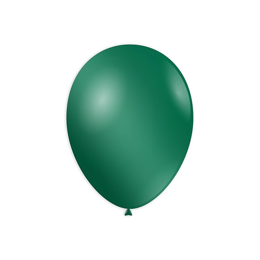 Palloncini classic line metallizzati 12" (30cm) verde 55, 100pz.