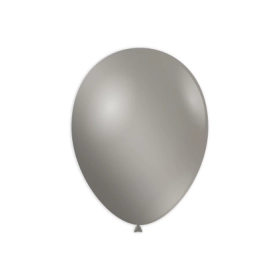 Palloncini classic line metallizzati 12" (30cm) argento 68, 100pz.