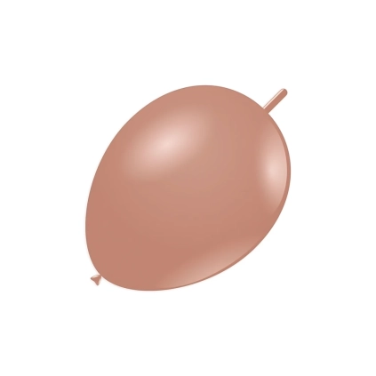 Palloncini link classic line metallizzati 13" (33cm) rosa gold 81, 100pz.