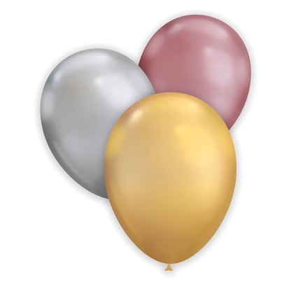 Palloncini classic line Cromati 13" (33cm) assortiti, 50pz.