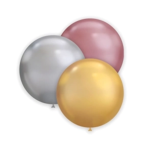 Palloncini classic line Cromati 15" (38cm) assortiti, 25pz.