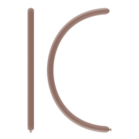 Palloncini modellabili D2 160 classic line Cromati rosa gold 96, 100pz.