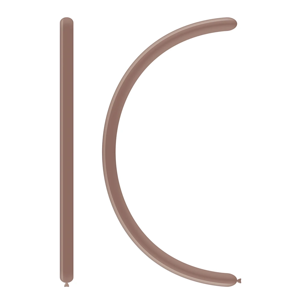 Palloncini modellabili D2 160 classic line Cromati rosa gold 96, 100pz.