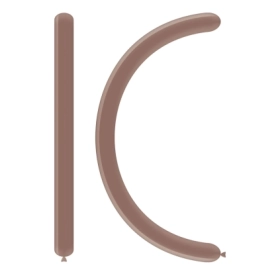 Palloncini modellabili D4 260 classic line Cromati rosa gold 96, 100pz.