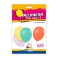 Palloncini classic line macarons 10" (26cm) colori assortiti, 20pz.