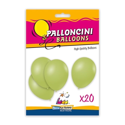 Palloncini classic line pastello 10" (26cm) verde oliva 98, 20pz.