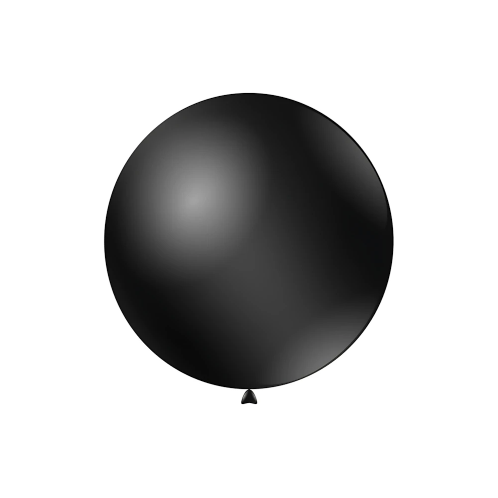 Palloncini classic line metallizzati 15" (38cm) nero 79, 50pz.