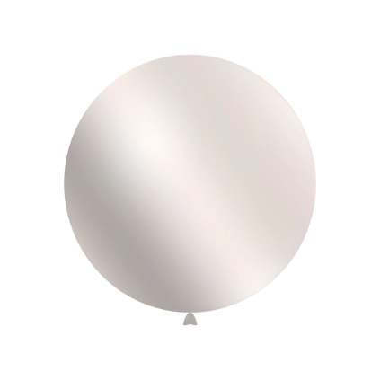 Palloncini classic line metallizzati 31" (80cm) perla 60, 1pz.
