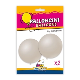 Palloncini classic line pastello 33" (86cm) latte 113, 2pz.