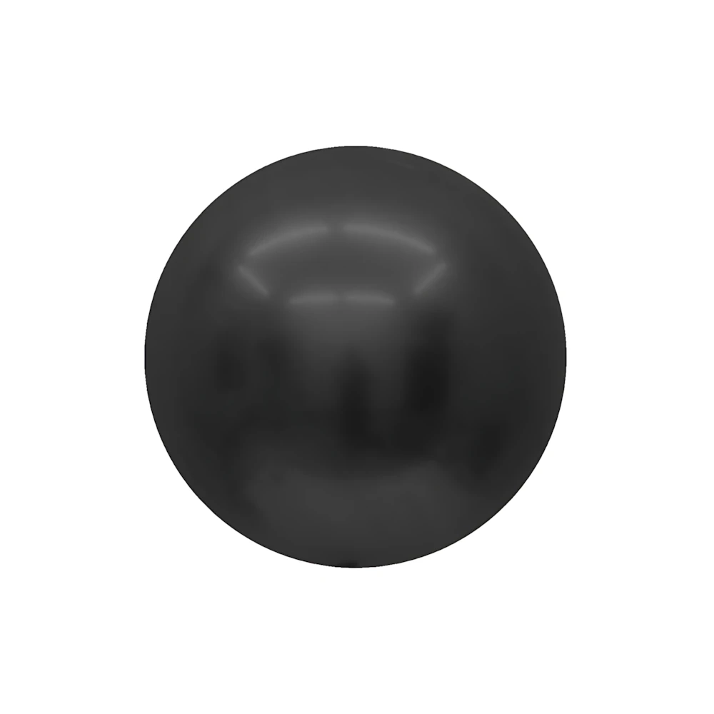 Palloncino Chrome B-Loon Nero  24" (60cm), 1pz.