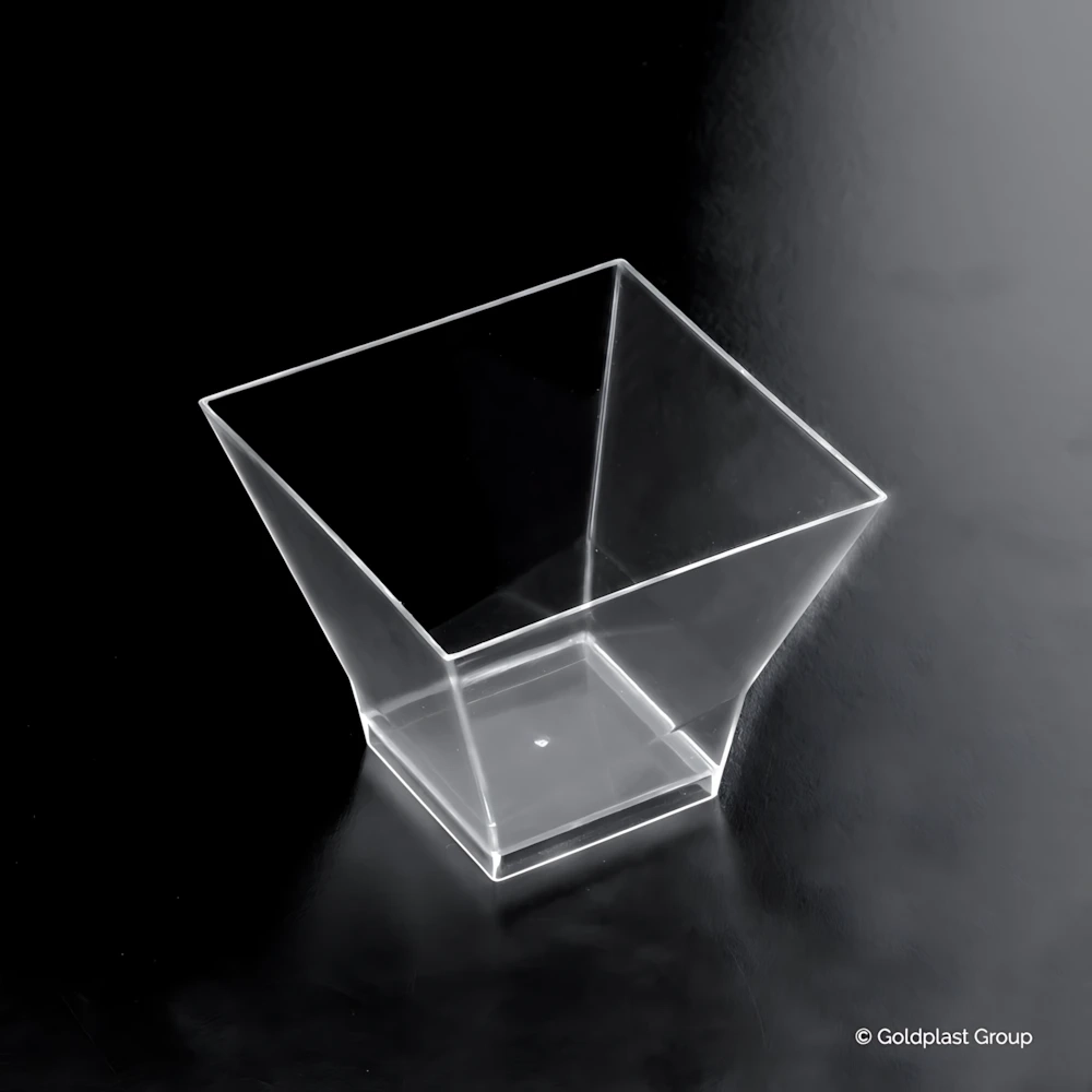 Coppette Pagota trasparenti 120cc, 25pz.