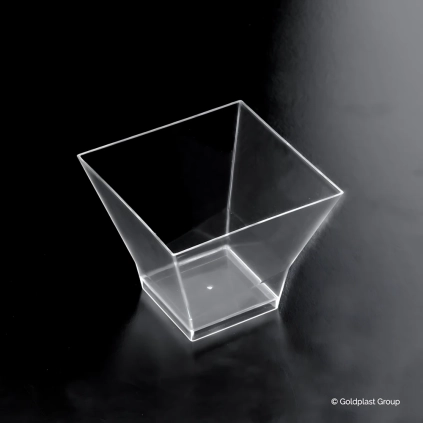 Coppette Pagota trasparenti 120cc, 25pz.