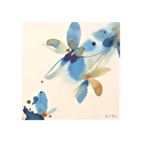 Tovaglioli Blue Flowers 33x33cm, 20pz.