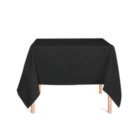 Tovaglia Nera in TNT 1x1m , 1pz.