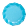 Piatti Turchese grandi compostabili 27cm, 20pz.
