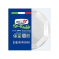 Piatti Bianchi fondi 20,5cm riutilizzabili, 25pz.