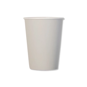 Bicchieri Bianchi compostabili 250cc in carta, 20pz.