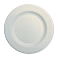 Sottopiatti Bianchi con bordo pieghettato 32,4cm, 10pz.