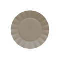Piatti Taupe piccoli in cartoncino compostabile Bruno 21cm, 20pz.
