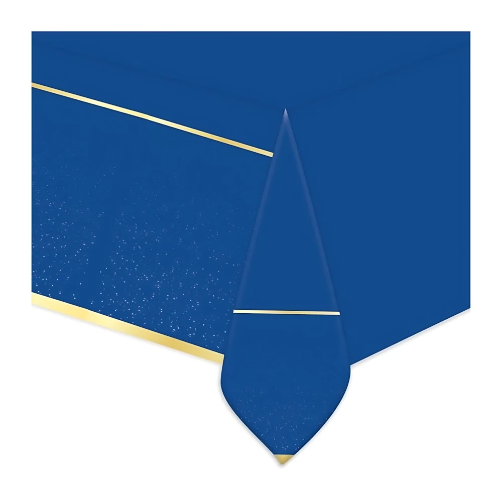 Tovaglia Tovaglia Blue Gold in plastica 2,7x1,4m, 1pz.