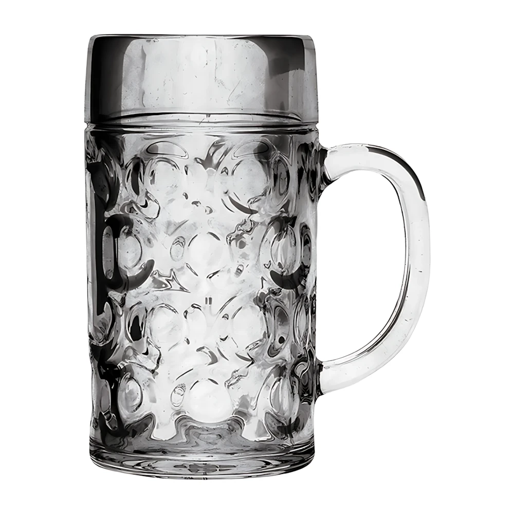 Boccale Boccale Birra trasparente 1litro, 1pz.