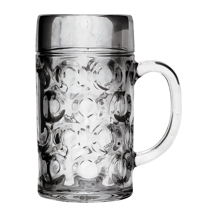 Boccale Boccale Birra trasparente 1litro, 1pz.