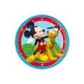 Piattini Topolino Rock the House Next Generation in cartoncino 20cm, 8pz.