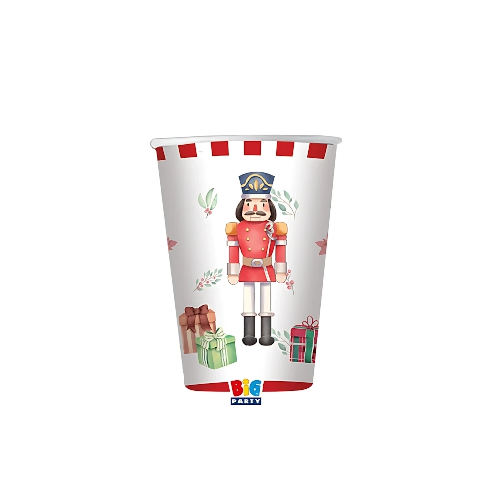 Bicchieri Schiaccianoci 200cc in carta, 8pz.